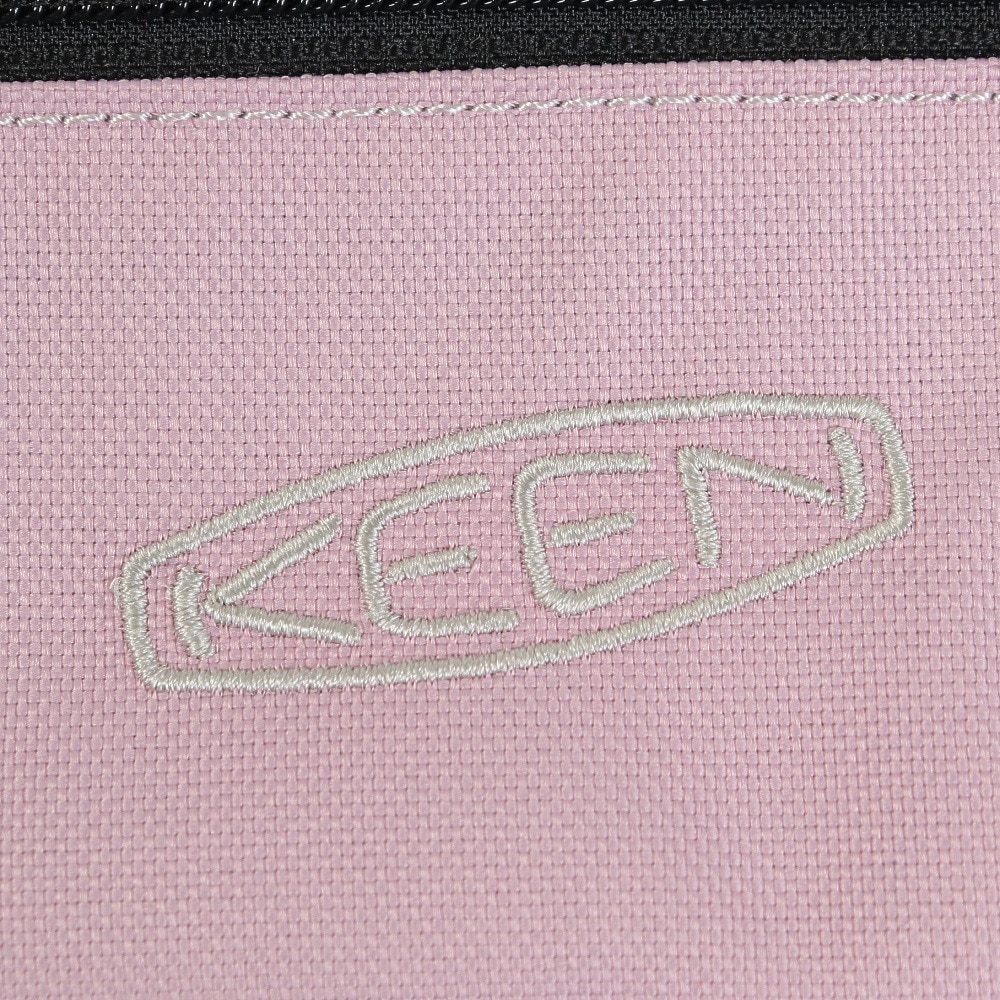 キーン（KEEN）（メンズ、レディース）カードケース コインケース ハーベスト マテリアル ロングカードホルダー 1028238 ピンク×ホワイト