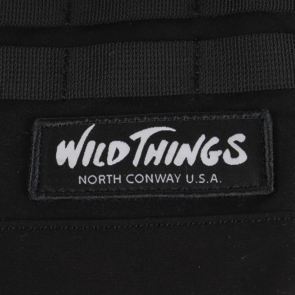 ワイルドシングス（WILD THINGS）（メンズ）ポーチ バッグ サコッシュ WT-380-3006BLK ブラック W23×H18