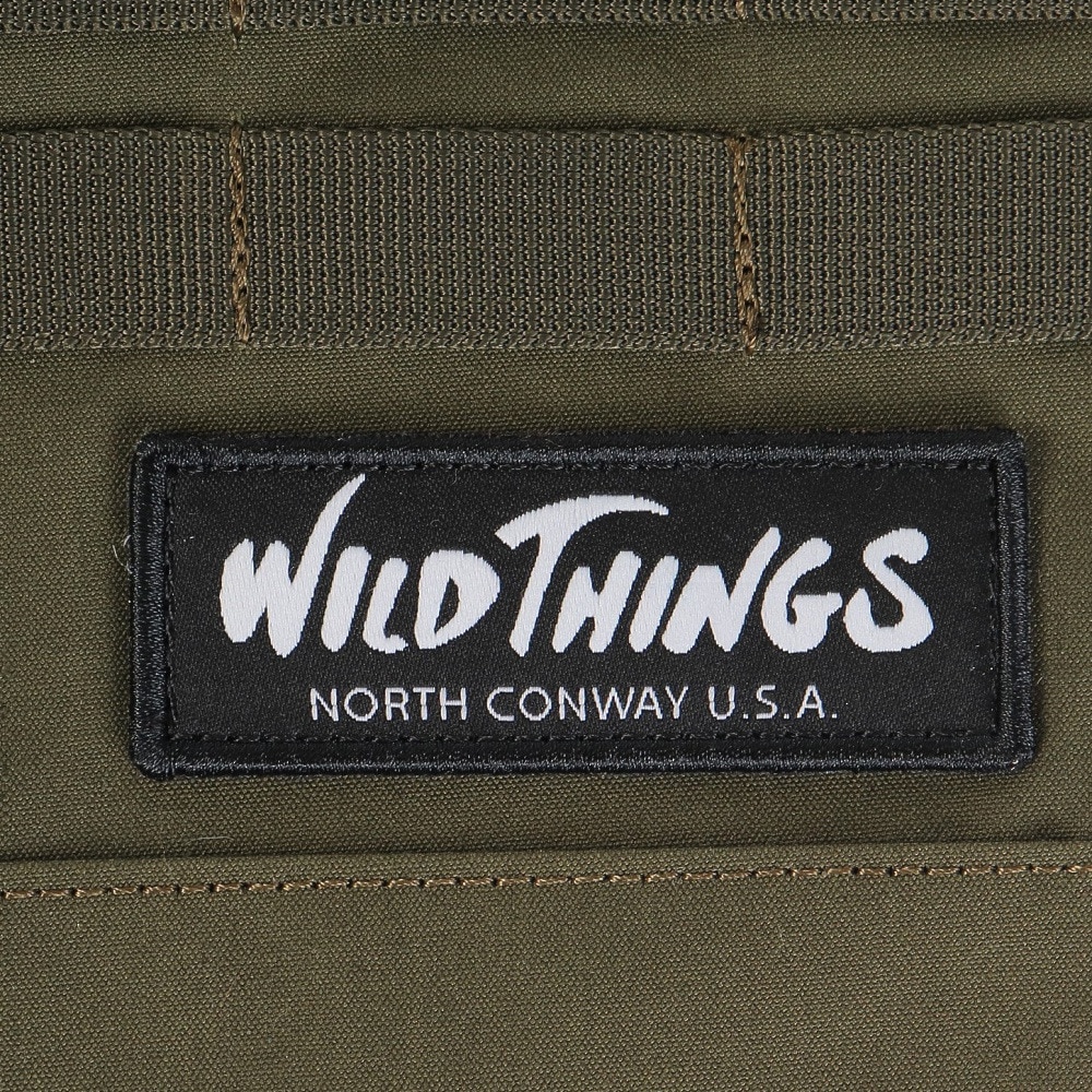 ワイルドシングス（WILD THINGS）（メンズ）ポーチ バッグ サコッシュ WT-380-3006OLV オリーブ W23×H18
