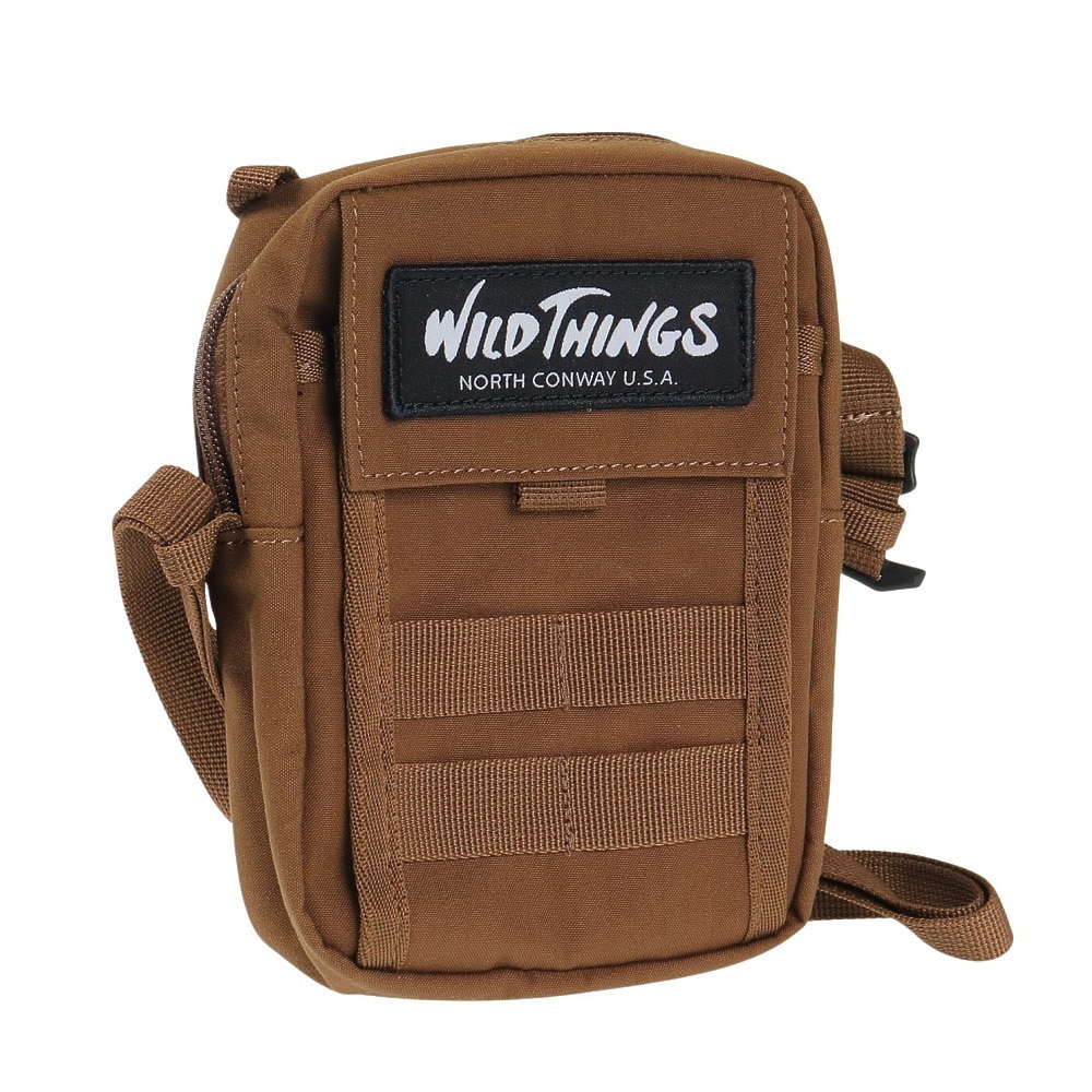 ワイルドシングス（WILD THINGS）（メンズ）ミニショルダーバッグ WT-380-3008BEG ベージュ