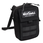 ワイルドシングス（WILD THINGS）（メンズ、レディース）ミニショルダーバッグ WT-380-3008BLK ブラック