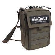 ワイルドシングス（WILD THINGS）（メンズ、レディース）ミニショルダーバッグ WT-380-3008OLV オリーブ