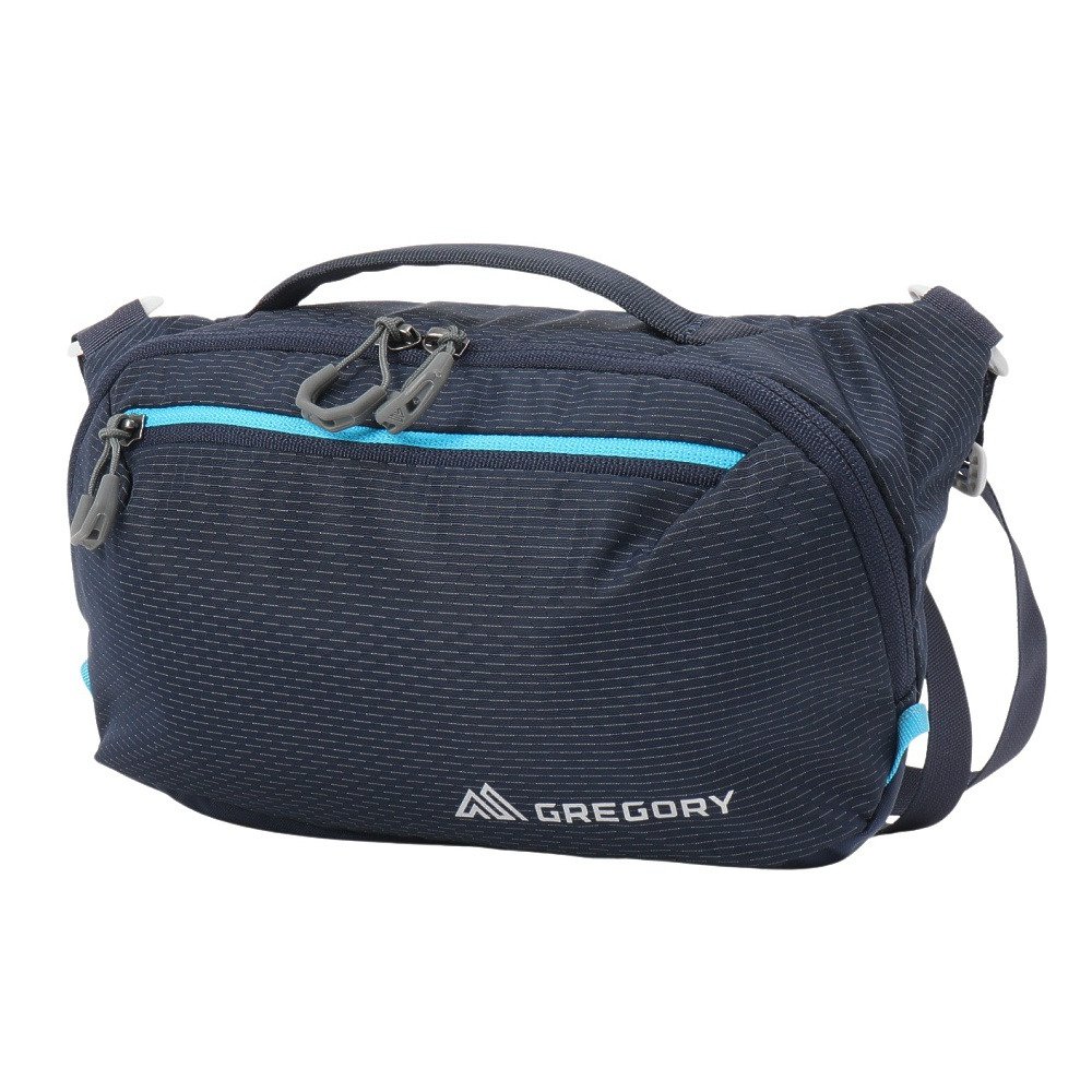 グレゴリー（GREGORY）（メンズ、レディース）ナノショルダーバッグ 3L 145285D243 ネイビー 耐久撥水加工 軽量 コンパクト 