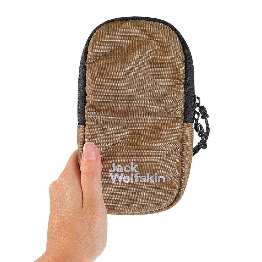 ジャックウルフスキン（JackWolfskin）（メンズ、レディース）メガネケース サングラスケース JP FL HIKER GLASS CASE 2011631-5164 ベージュ