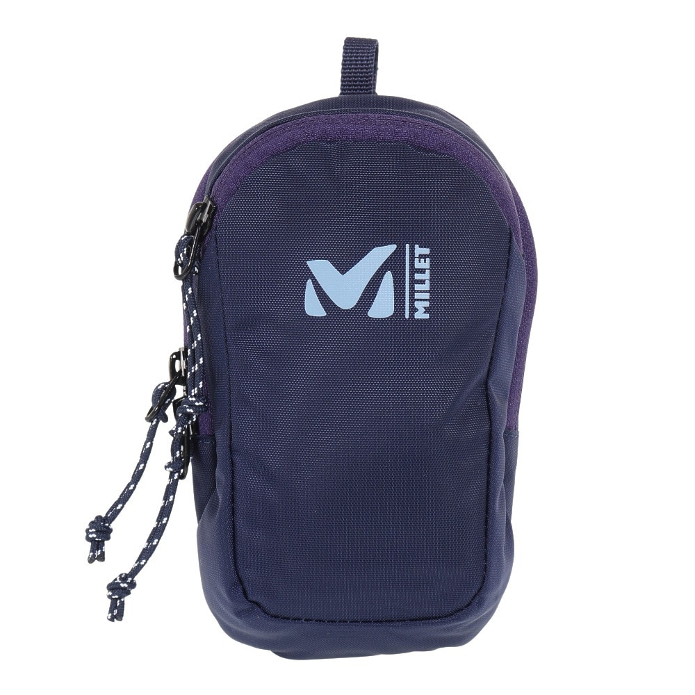 ミレー（Millet）（メンズ、レディース）ポーチ マルチケース ヴォヤージュ パッデッド ポーチ MIS0660-0194 ネイビー 小型 W10×H17×D5
