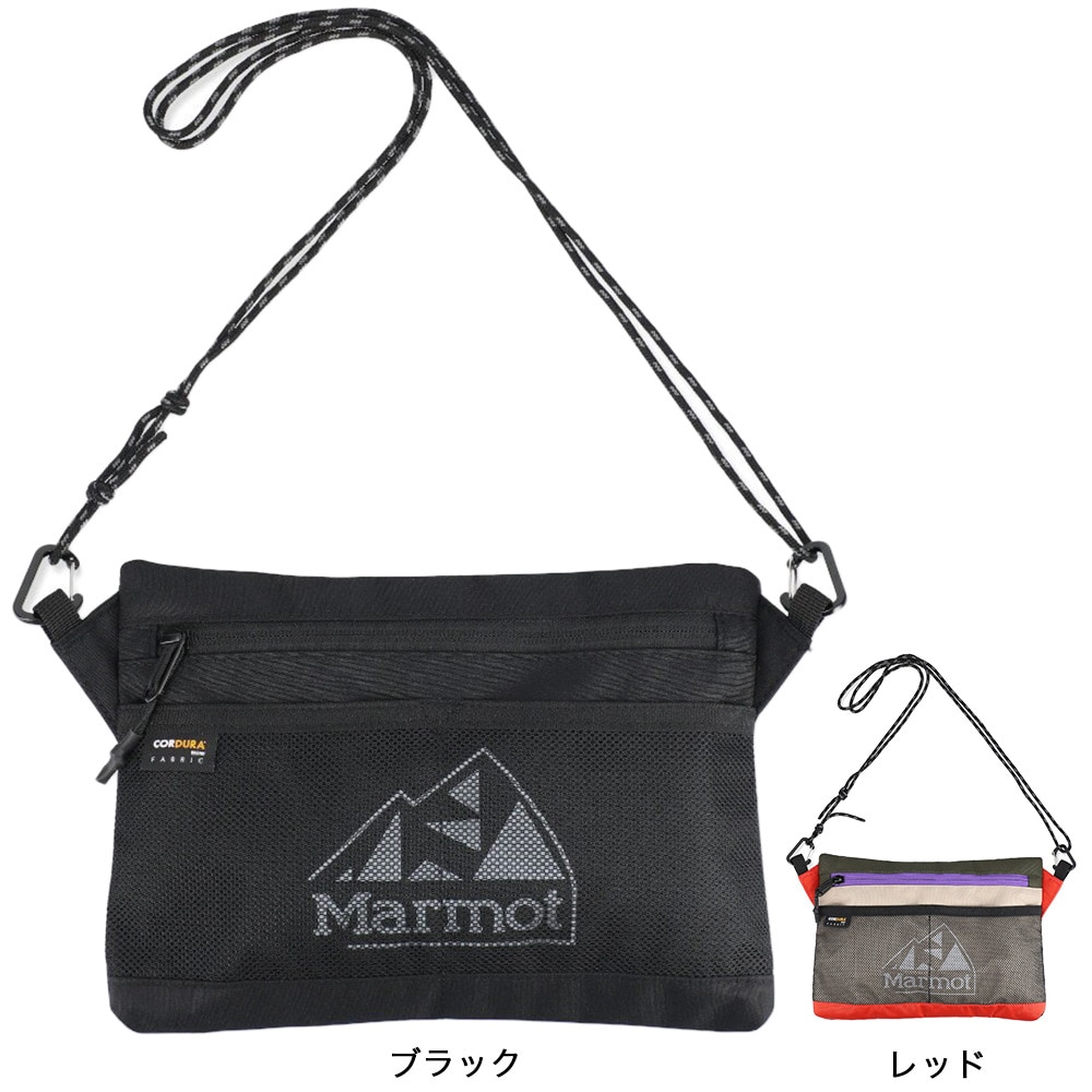 マーモット（Marmot）（メンズ、レディース）ポーチ バッグ クラシック ロゴ サコッシュ TSSUB409-MLT4 W25×H17.5