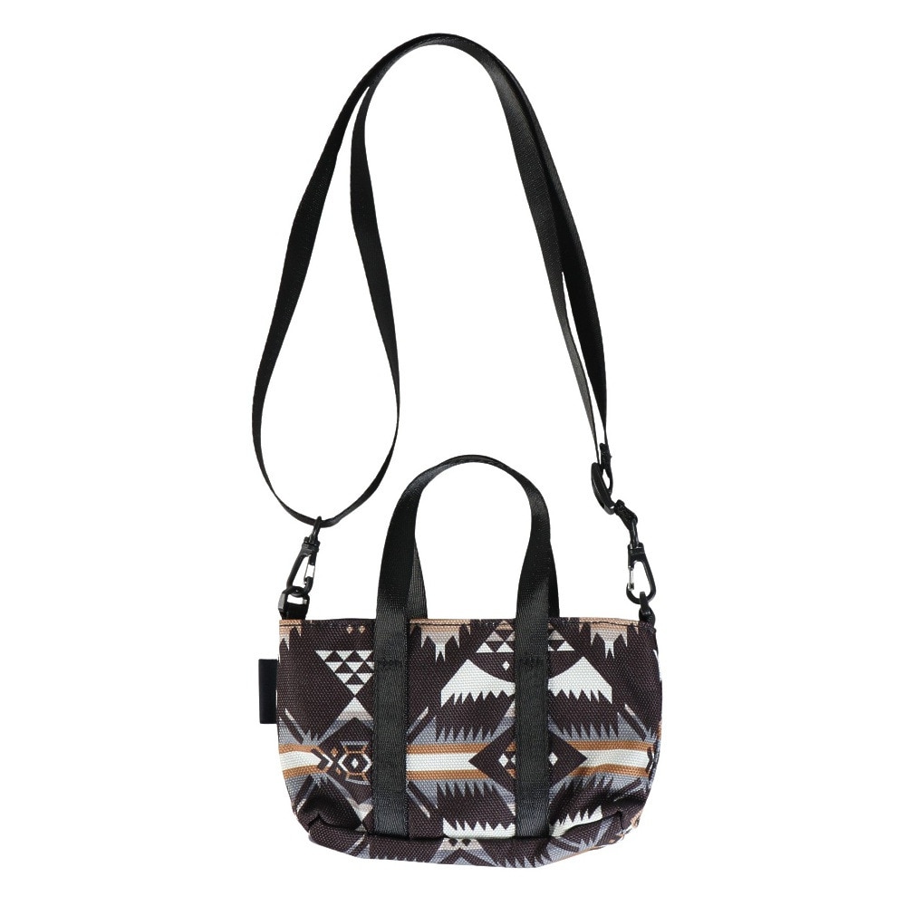 ペンドルトン（PENDLETON）（メンズ、レディース）ミニ ショルダーバッグ PDT-000-243040 BLK ブラック 小さめ 斜めがけ ネイティブ柄
