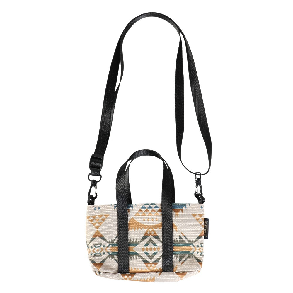 ペンドルトン（PENDLETON）（メンズ、レディース）ミニ ショルダーバッグ PDT-000-243040 OWHT オフホワイト 小さめ 斜めがけ ネイティブ柄