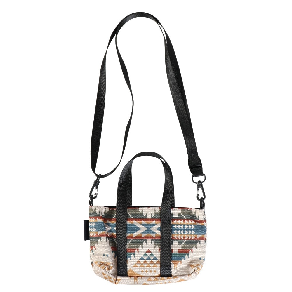ペンドルトン（PENDLETON）（メンズ、レディース）ミニ ショルダーバッグ PDT-000-243040 OWHT オフホワイト 小さめ 斜めがけ ネイティブ柄