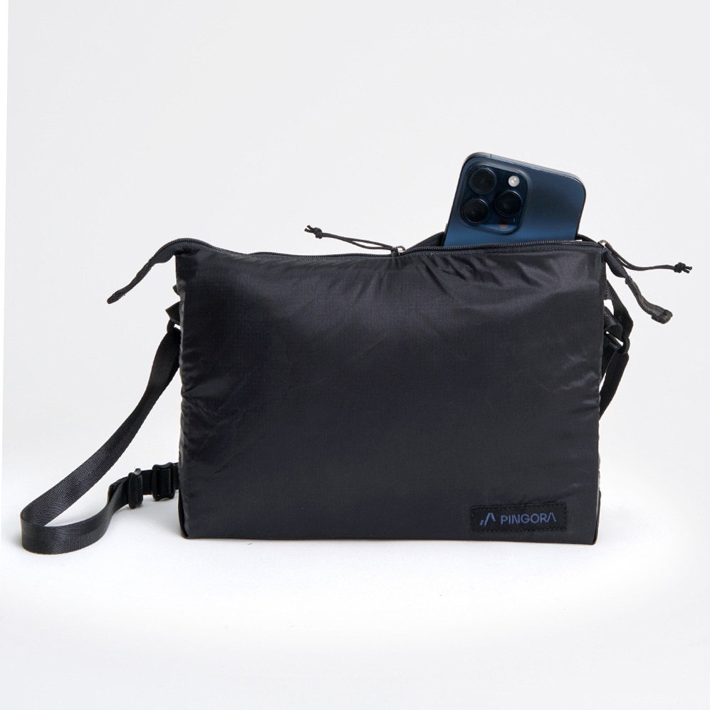 ピンゴーラ（PINGORA）（メンズ、レディース、キッズ）サコッシュ LTサッシェル 73890 BK
