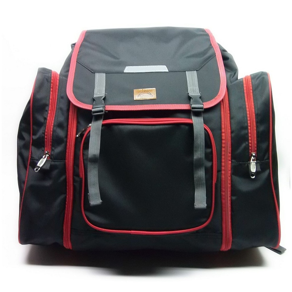 グローヒル（GROWHILL）（キッズ）リュック バックパック ジュニア 林間学校ザック GTB-GRZ1000 BLK ブラック 3ポケット 大容量