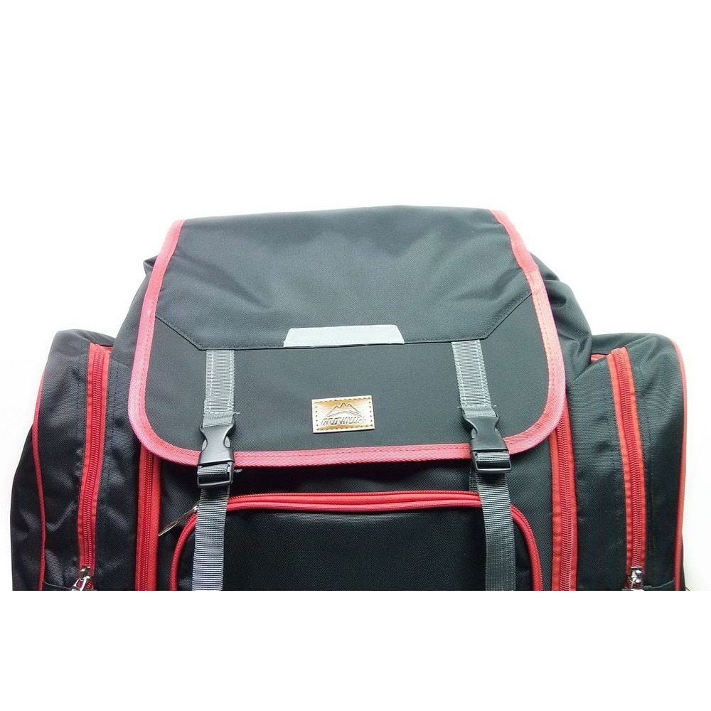 グローヒル（GROWHILL）（キッズ）リュック バックパック ジュニア 林間学校ザック GTB-GRZ1000 BLK ブラック 3ポケット 大容量