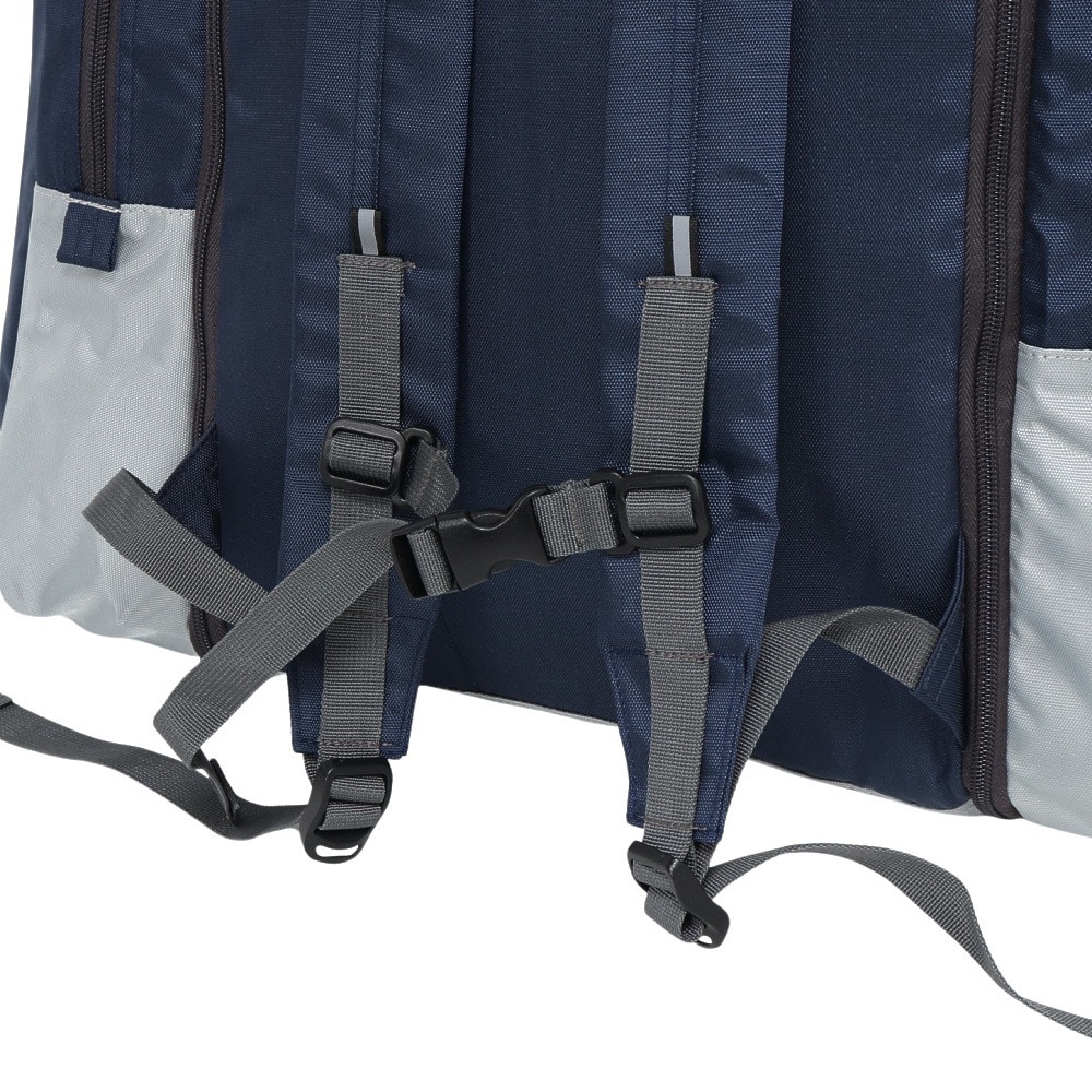 グローヒル（GROWHILL）（キッズ）リュック バックパック ジュニア 林間学校ザック GTB-GRZ1000 NVY ネイビー 3ポケット 大容量