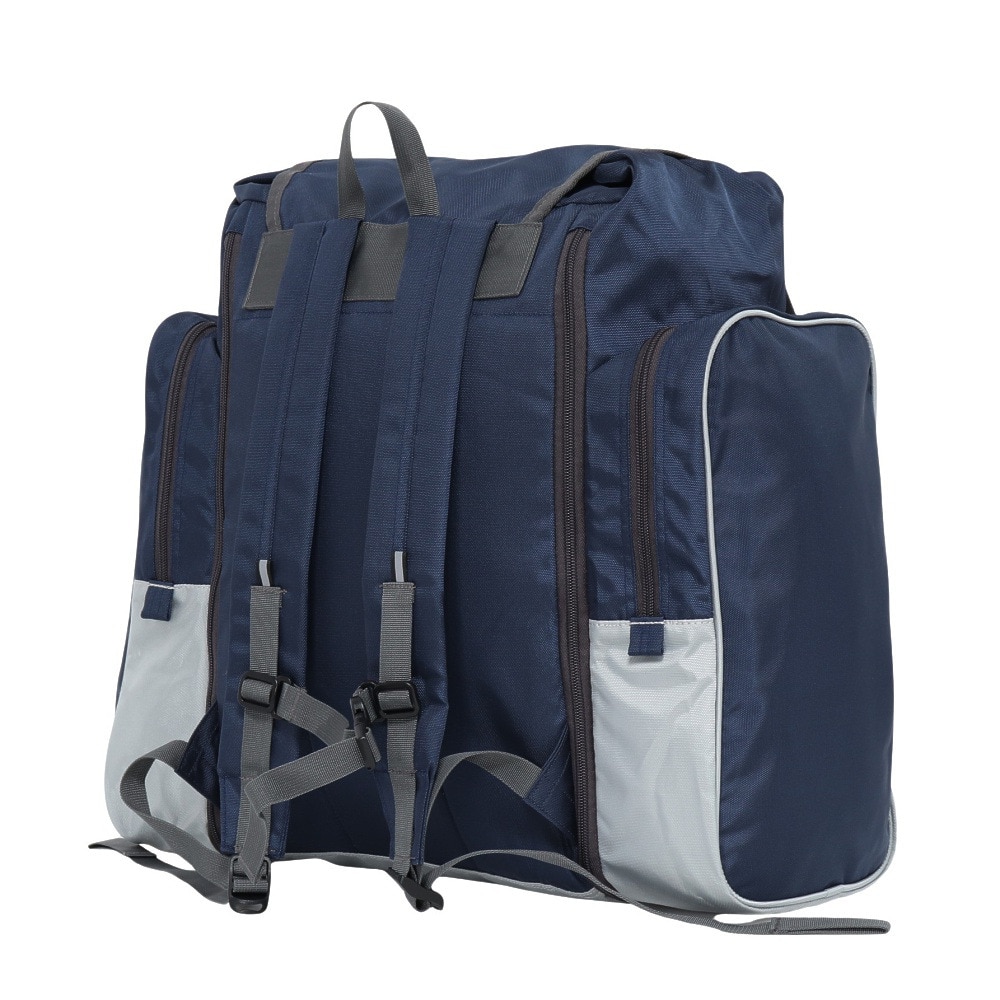 グローヒル（GROWHILL）（キッズ）リュック バックパック ジュニア 林間学校ザック GTB-GRZ1000 NVY ネイビー 3ポケット 大容量