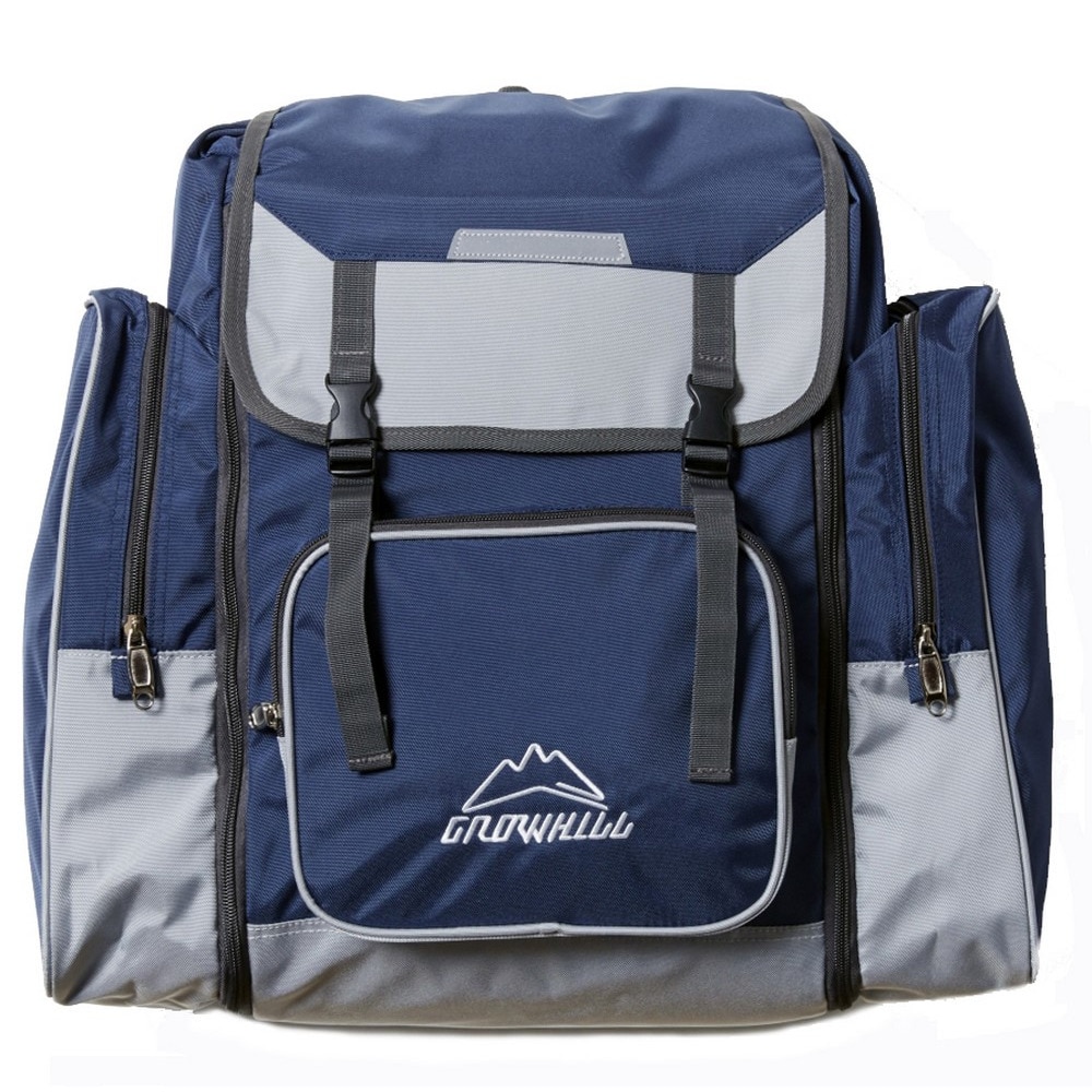 グローヒル（GROWHILL）（キッズ）リュック バックパック ジュニア 林間学校ザック GTB-GRZ1000 NVY ネイビー 3ポケット 大容量