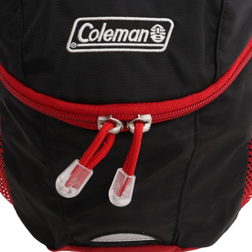 コールマン（Coleman）（キッズ）バッグ リュックサック プチ 2000039067 5L ブラック×レッド