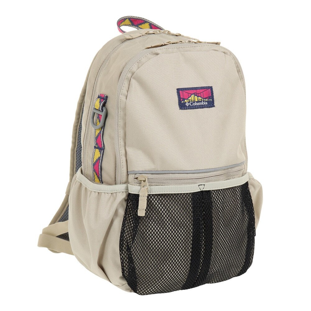 コロンビア（Columbia）（キッズ）バッグ リュック 子供用 ジュニア プライスストリームユース 12L バックパック PU8229 271  ベージュ ホイッスル付 はっ水 スポーツ用品はスーパースポーツゼビオ