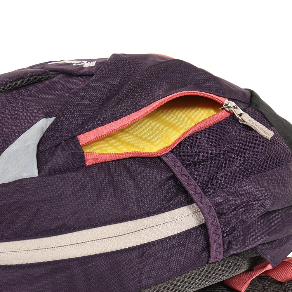 コロンビア（Columbia）（キッズ）バッグ リュック 子供用 ジュニア キャッスルロックユース 12L バックパック PU8266 506 パープル ホイッスル付 遠足
