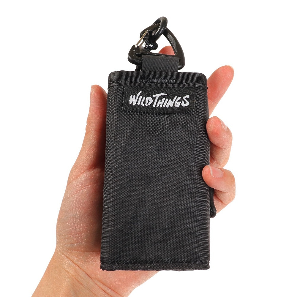 ワイルドシングス（WILD THINGS）（メンズ、レディース）三つ折 X-PAC ストラップ付 ウォレット WT-380-120101