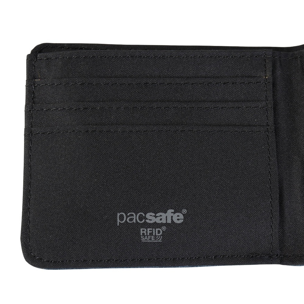 パックセーフ（pacsafe）（メンズ、レディース）財布 ウォレット 二つ折り RFIDバイフォールド 12970304646000 インディゴブルー デニム