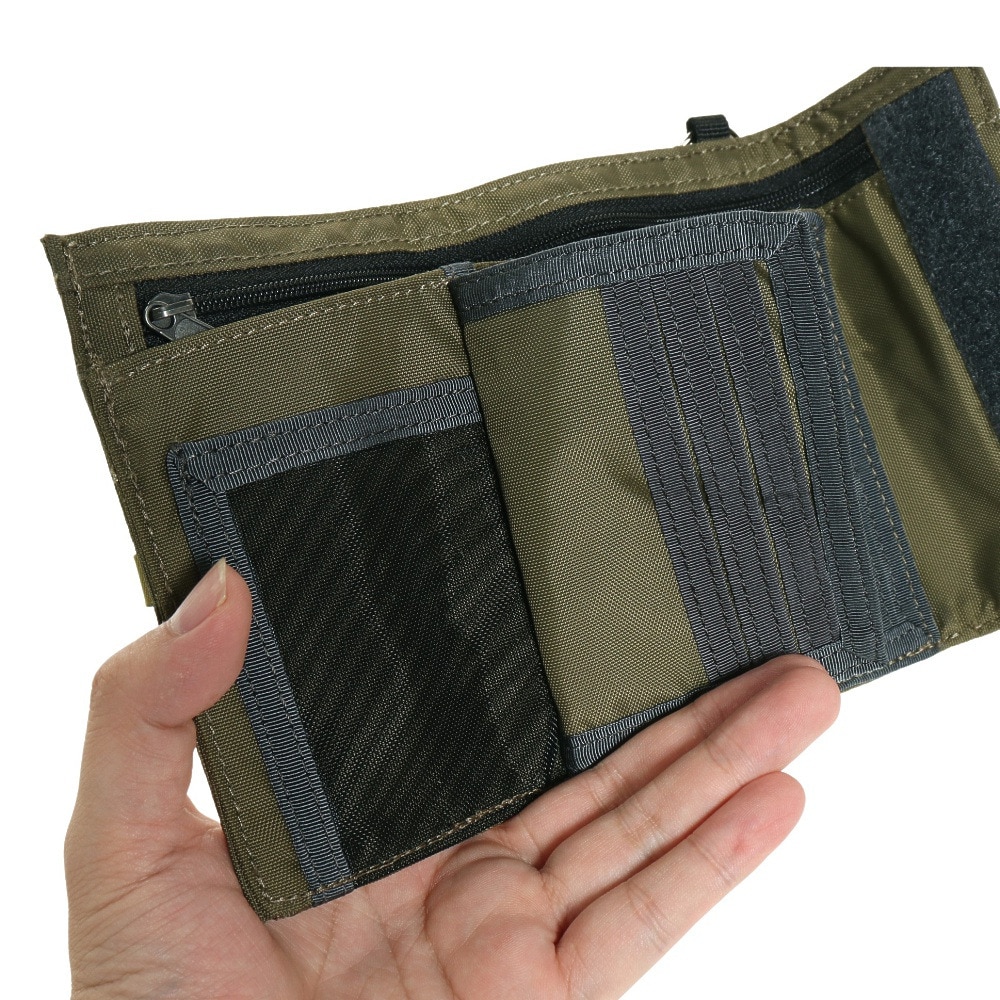 カリマー（karrimor）（メンズ、レディース）財布 コインケース 三つ折り VT wallet 501117-8640 オリーブ