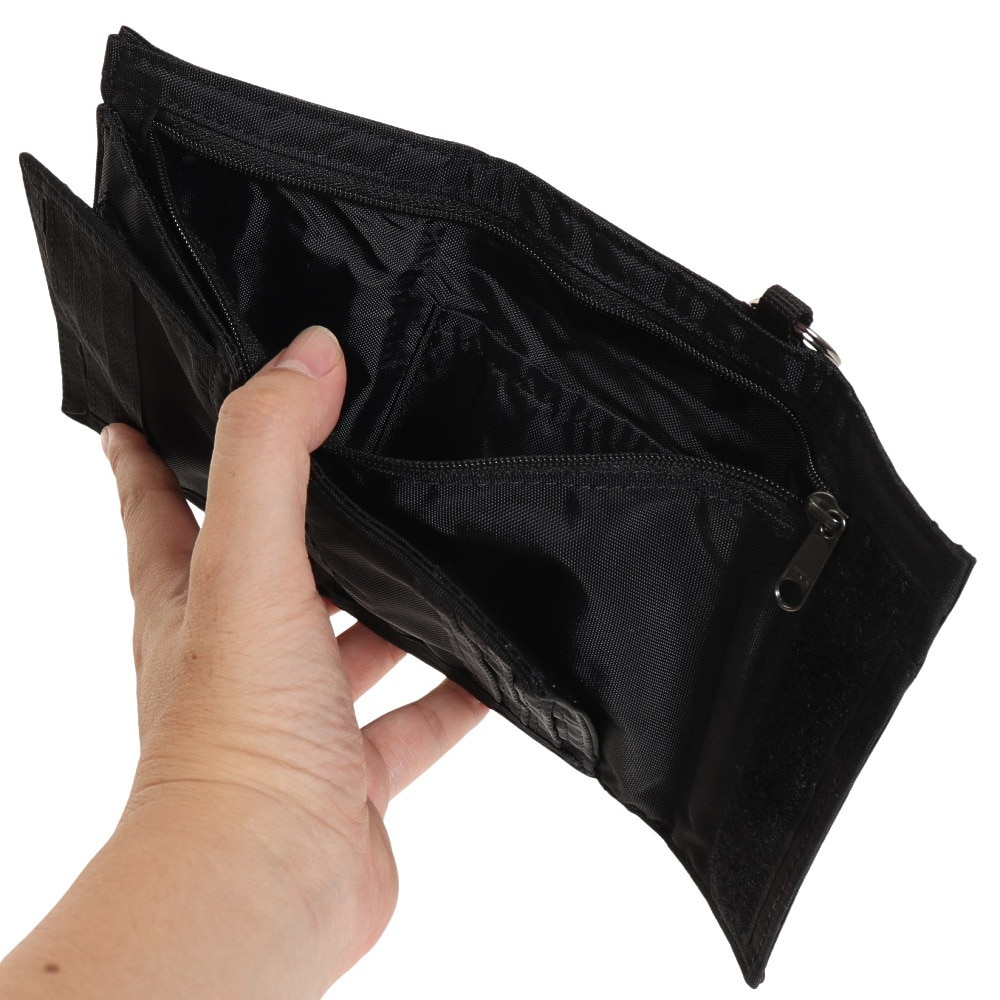 カリマー（karrimor）（メンズ、レディース）財布 コインケース 三つ折り VT wallet 501117-9000 ブラック
