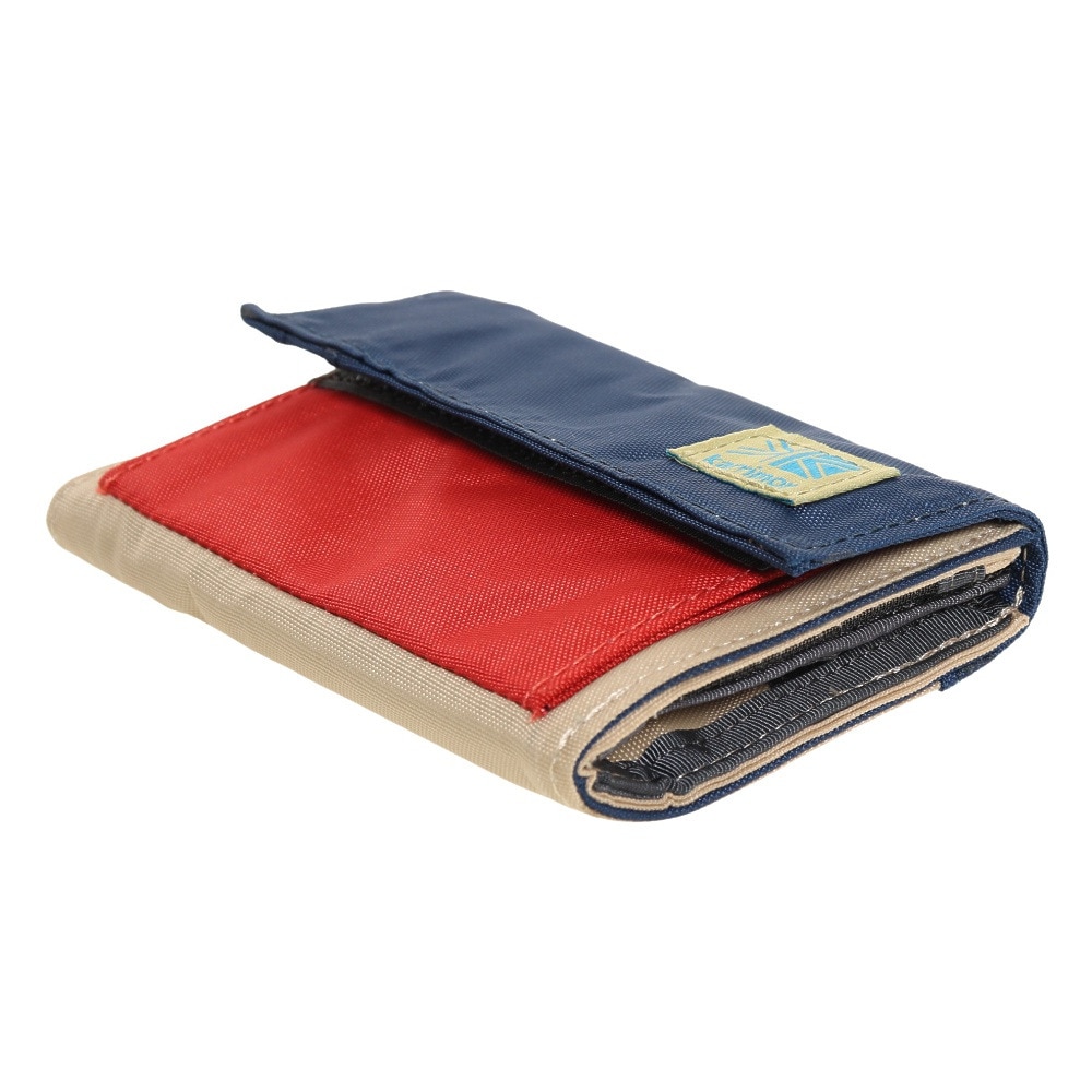 カリマー（karrimor）（メンズ、レディース）財布 コインケース 三つ折り VT wallet 501117-9800 ネイビー×レッド
