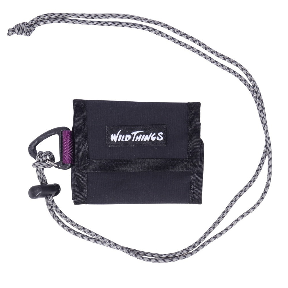 ワイルドシングス（WILD THINGS）（メンズ、レディース）財布 ウォレット ネックワレット WT-380-3807BLK