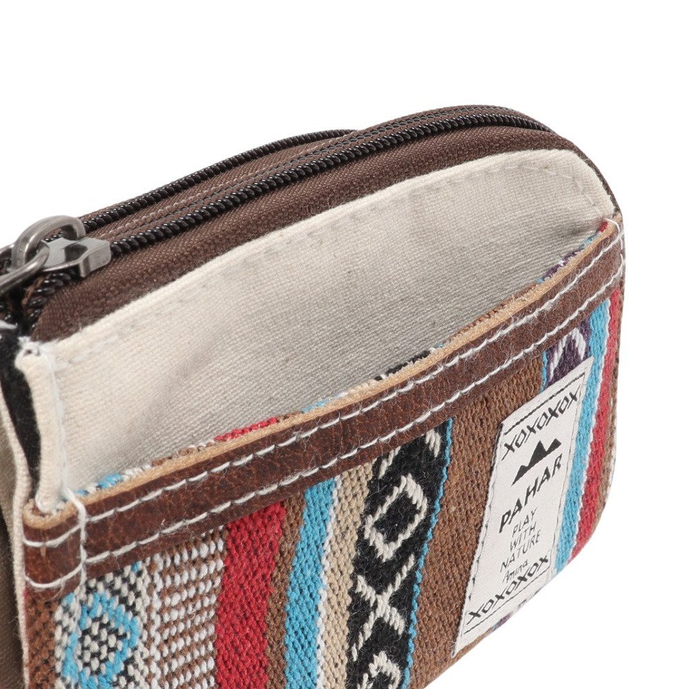 アミナ（amina）（メンズ、レディース）財布 コインケース パハルミニサイフ NSRP2103 BROWN