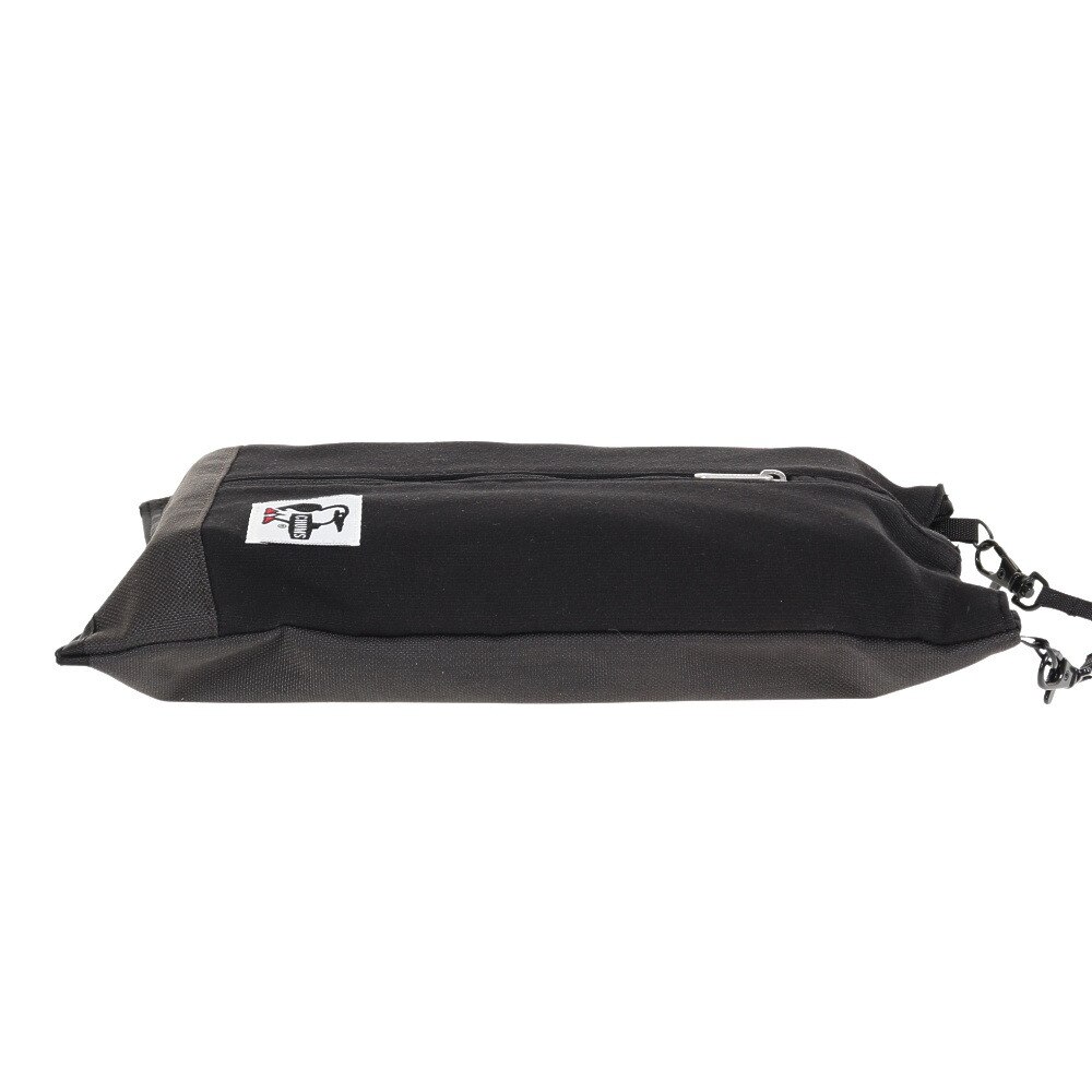 チャムス（CHUMS）（メンズ、レディース）ボックスティッシュカバー スウェットナイロン CH60-2693 Black/Charcoal ブラック×グレー 吊り下げ可能