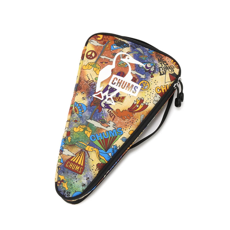 チャムス（CHUMS）（メンズ、レディース）かわいい 三角 トライアングル バック ホットサンドイッチクッカーケース CH60-3339-Z218 ブルー×ブラウン