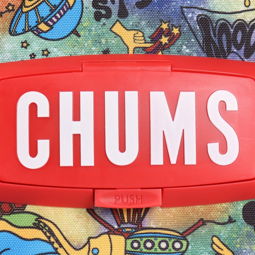 チャムス（CHUMS）（メンズ、レディース）持ち運び楽 かわいい ウェット ティッシュ ケース CH60-3340-Z218 ブルー×ブラウン