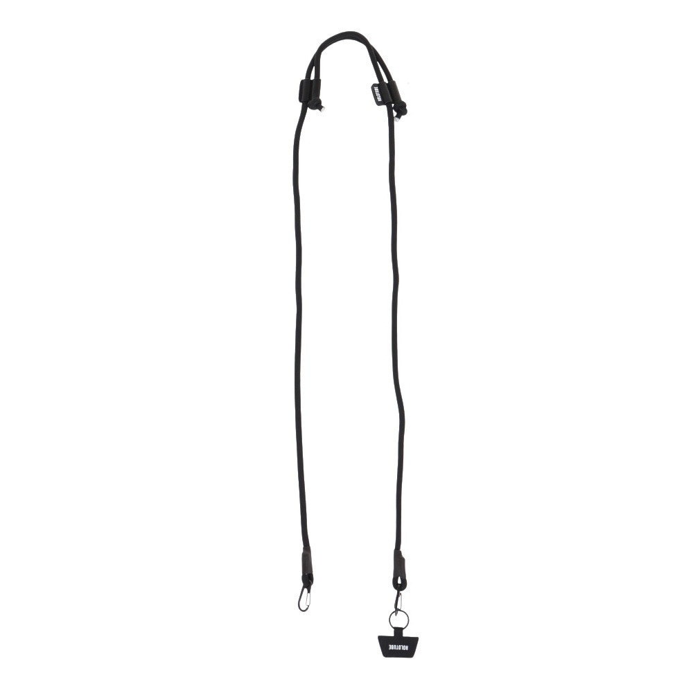 ホールドチューブ（Hold Tube）（メンズ、レディース、キッズ）ショルダーストラップ 6mm HS-0201 ブラック 130cm