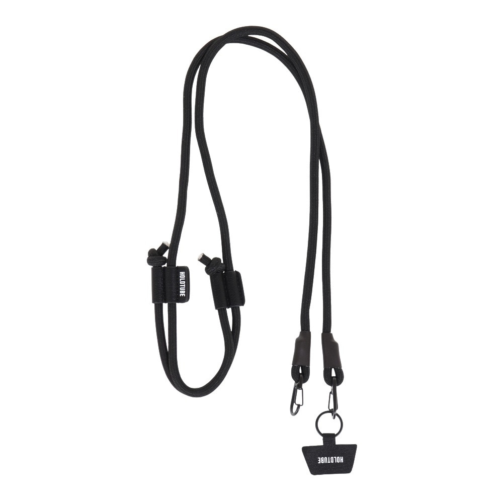 ホールドチューブ（Hold Tube）（メンズ、レディース、キッズ）ショルダーストラップ 6mm HS-0201 ブラック 130cm
