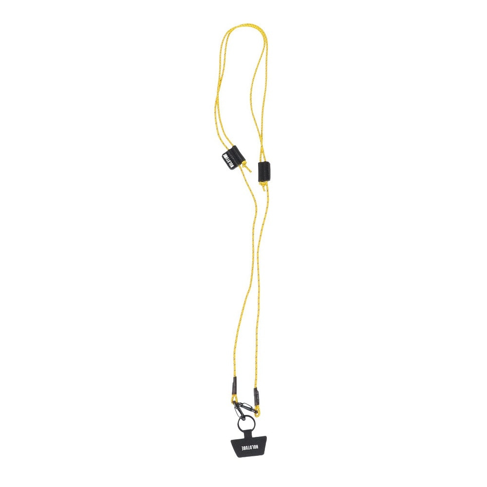 ホールドチューブ（Hold Tube）（メンズ、レディース、キッズ）ショルダーストラップ 3mm HS-0402 イエロー 130cm