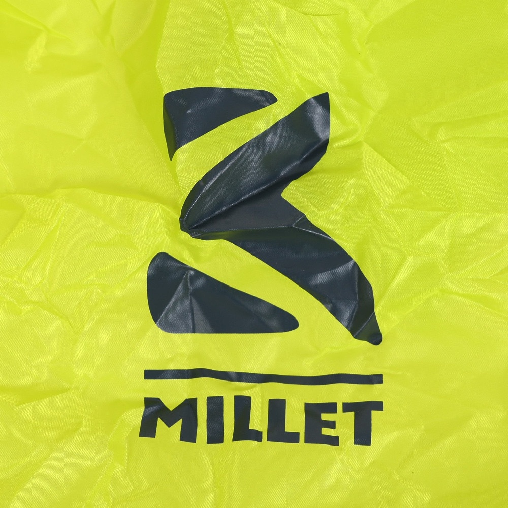 ミレー（Millet）（メンズ、レディース）レインカバー M MIS2245-5436 イエロー 収納袋付 20L～30L