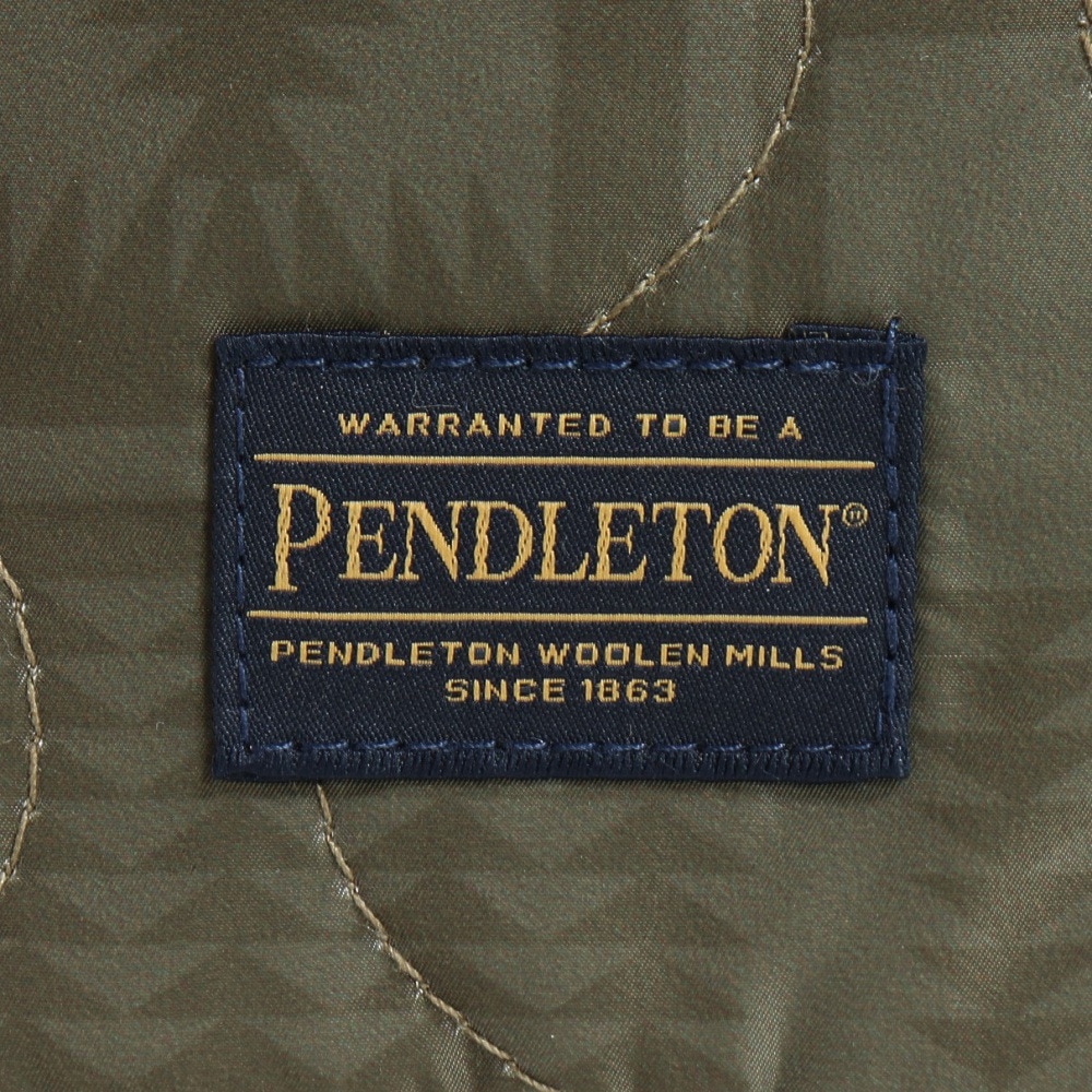 ペンドルトン（PENDLETON）（メンズ、レディース、キッズ）キルティング ネックポーチ PDT-000-233014 OLIVE オリーブ