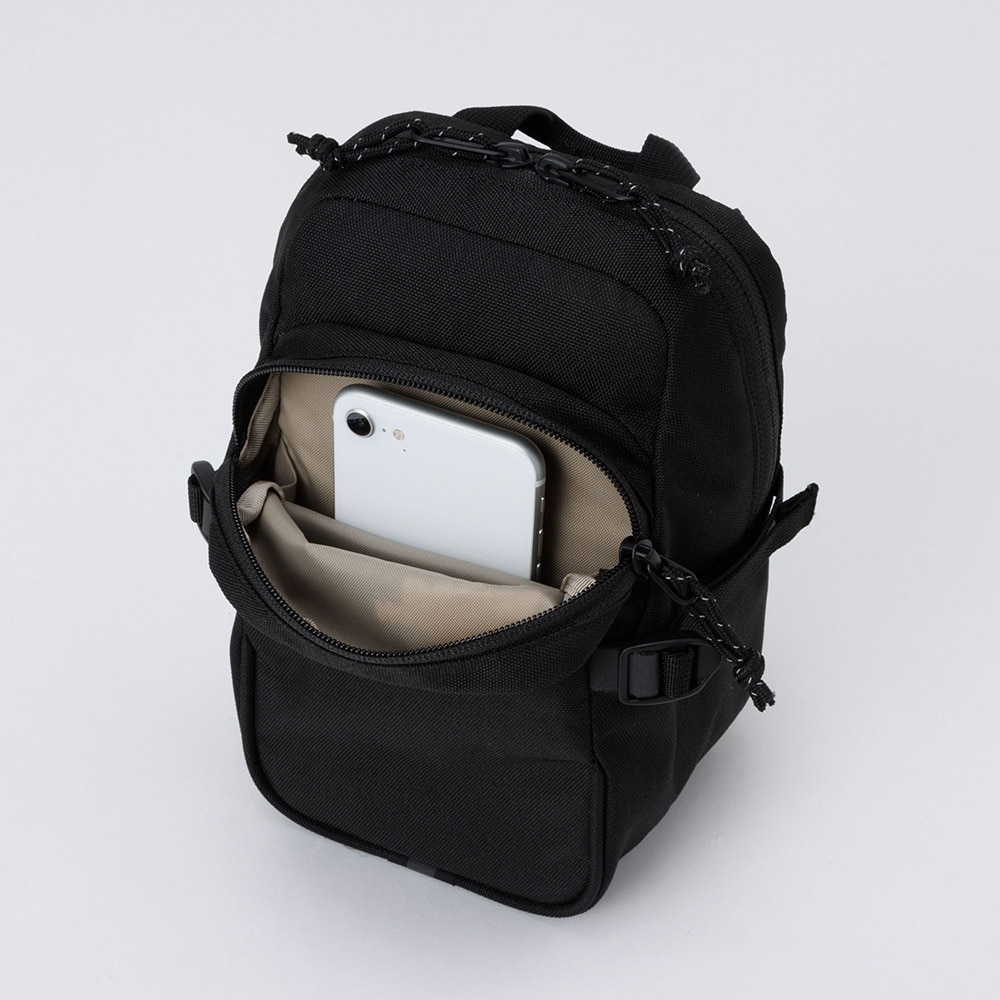 ザ・ノース・フェイス（THE NORTH FACE）（メンズ、レディース）バッグ ポーチ ボルダーミニショルダー NM72358 K ブラック 3L