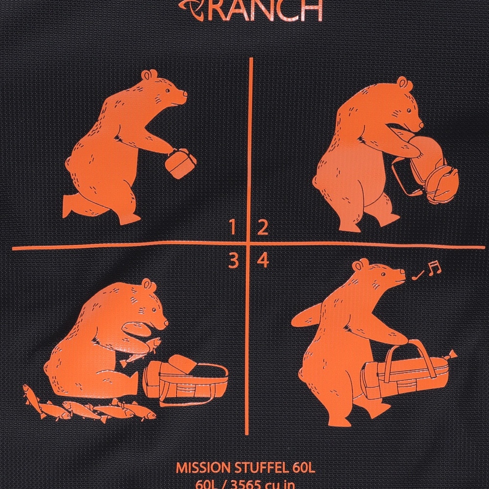 ミステリーランチ（Mystery Ranch）（メンズ、レディース）トレッキングバッグ ミッションスタッフル60 19761447001000