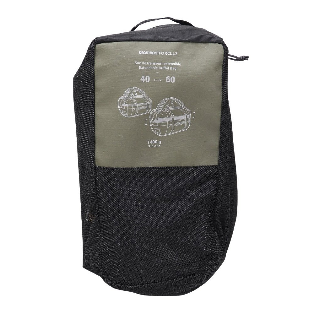 シモン（simond）（メンズ、レディース）バックパック リュック 容量調整 TRANSPORT BAG 40-60L 8383299-2189140 カーキ 2WAY