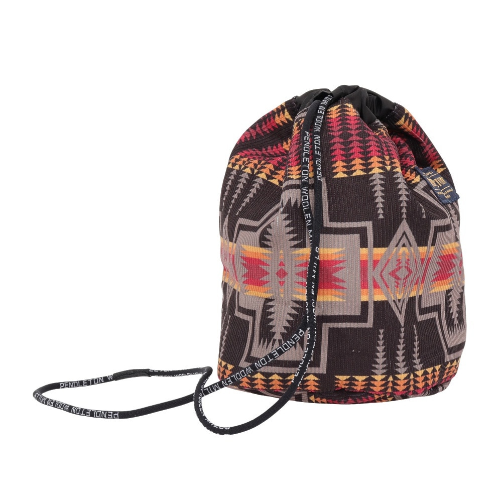 ペンドルトン（PENDLETON）（メンズ、レディース）トレッキングバッグ コーデュロイ ドローバッグ PDT-000-243007 BLK
