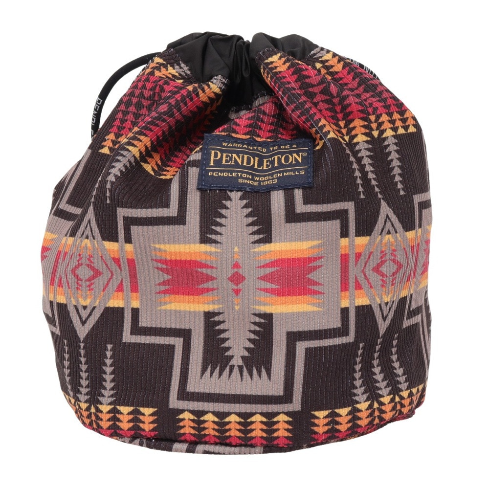 ペンドルトン（PENDLETON）（メンズ、レディース）トレッキングバッグ コーデュロイ ドローバッグ PDT-000-243007 BLK