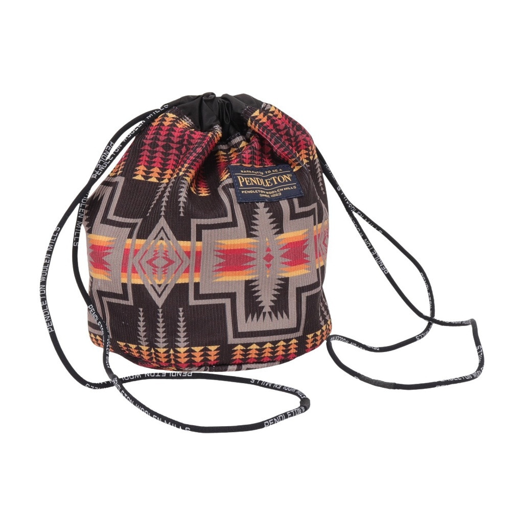 ペンドルトン（PENDLETON）（メンズ、レディース）トレッキングバッグ コーデュロイ ドローバッグ PDT-000-243007 BLK