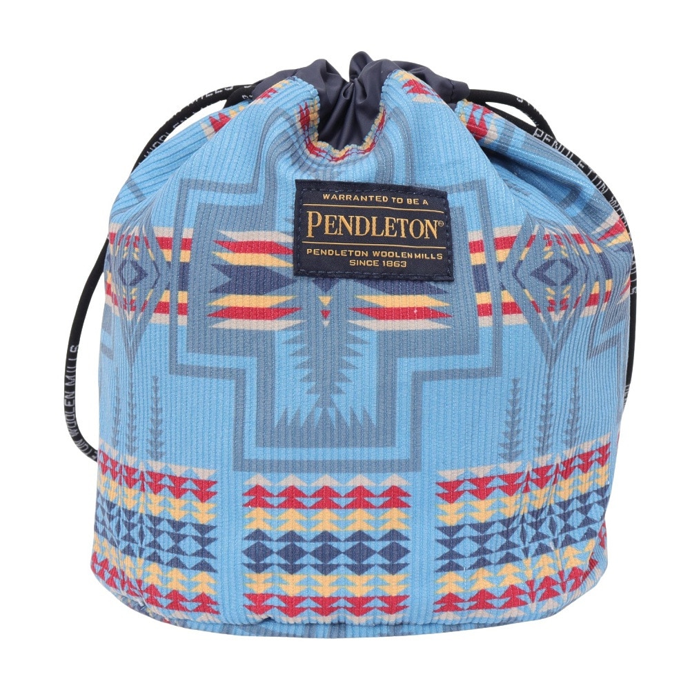 ペンドルトン（PENDLETON）（メンズ、レディース）トレッキングバッグ コーデュロイ ドローバッグ PDT-000-243007 BLU