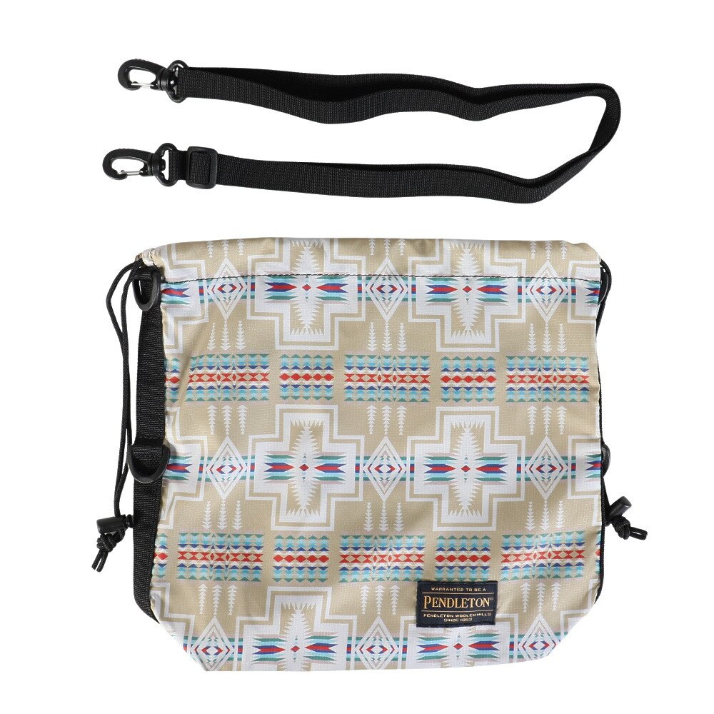 ペンドルトン（PENDLETON）（メンズ、レディース、キッズ）トレッキングバッグ ラウンドドローポーチ PDT-000-251041 BEG