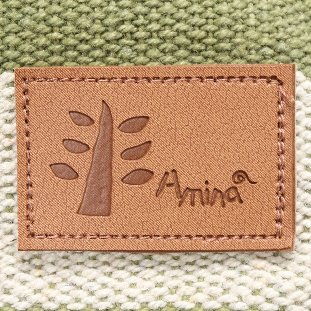 アミナ（amina）（メンズ、レディース、キッズ）トレッキングバッグ ネパール ボディショルダー GREEN TEA NQTP5119
