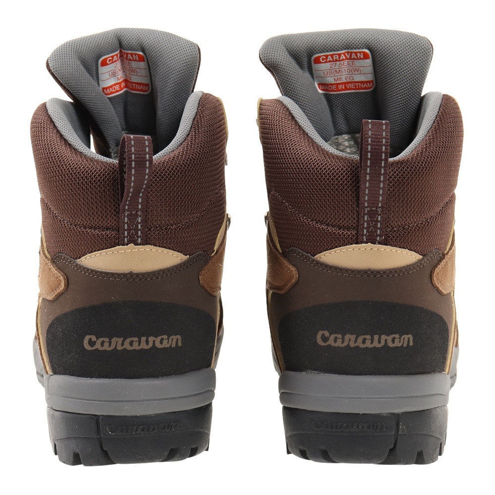 キャラバン（Caravan）（メンズ）ゴアテックス アウトドア ブーツ トレッキングシューズ 登山靴 C1-02S 0010106-440 ブラウン 軽量 防水 入門者 初心者