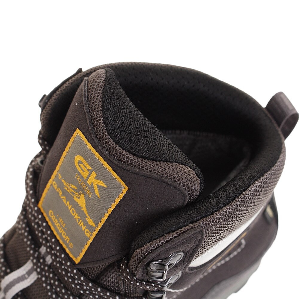 キャラバン（Caravan）（メンズ）トレッキングシューズ ハイカット 登山靴 グランドキング GK83-02 チャコールグレー ゴアテックス★★★