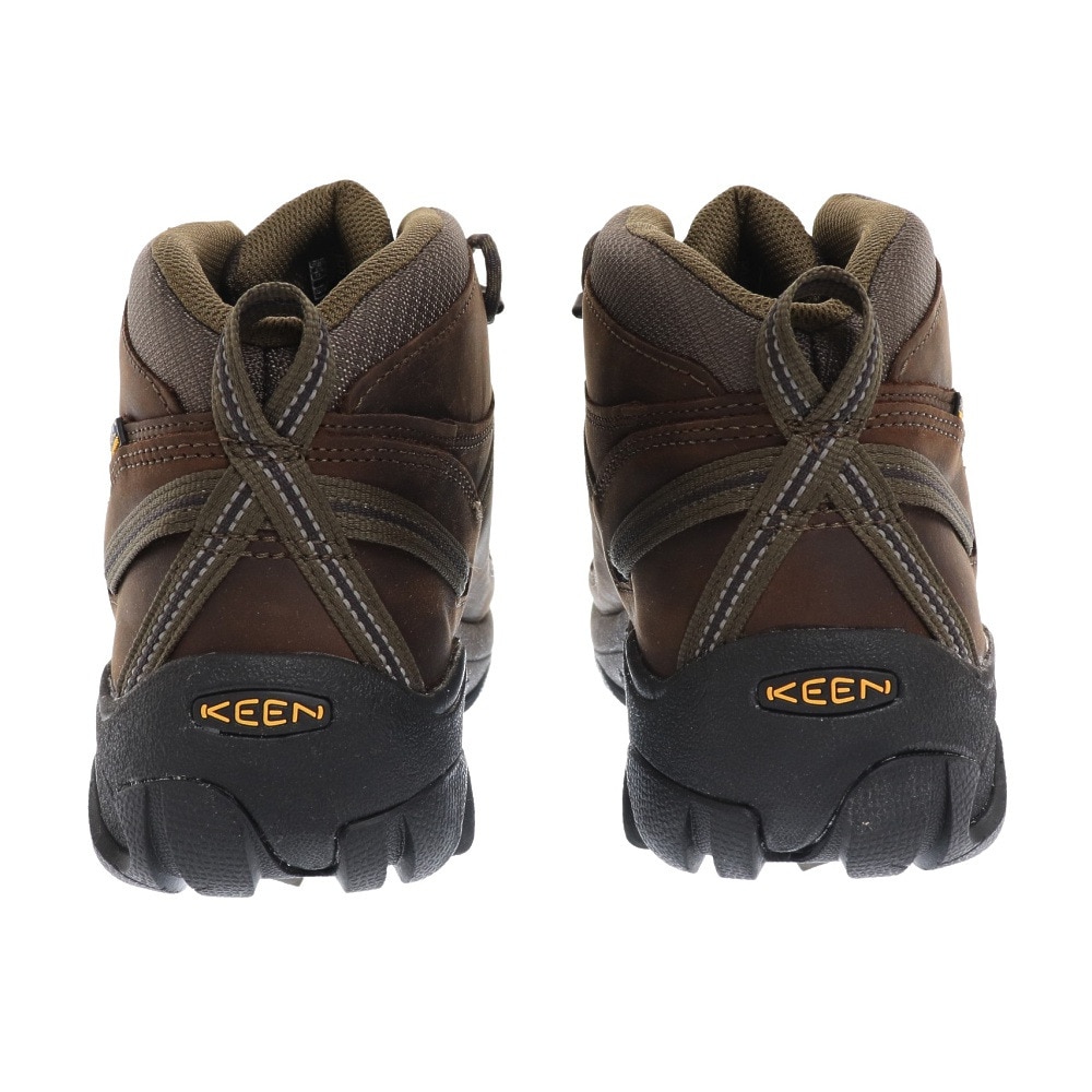 キーン（KEEN）（メンズ）トレッキングシューズ ミドルカット 登山靴 ターギー2 MID ウォータープルーフ 1017346 ダークブラウン