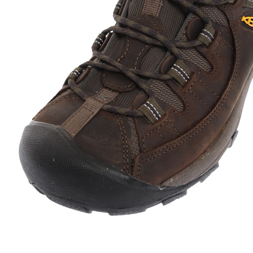 キーン（KEEN）（メンズ）トレッキングシューズ ミドルカット 登山靴 ターギー2 MID ウォータープルーフ 1017346 ダークブラウン